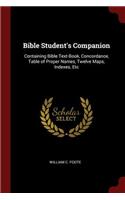 Bible Student's Companion