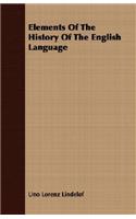Elements Of The History Of The English Language