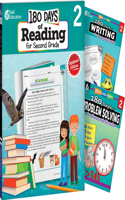 180 Days Reading, Writing & Problem Solving Grade 2: 3-Book Set: (180 Days of Practice)