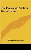 The Philosophy Of Erik Gustaf Geijer: (English)