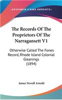 The Records Of The Proprietors Of The Narragansett V1