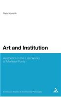 Art and the Institution of Being