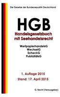 HGB - Handelsgesetzbuch mit Seehandelsrecht
