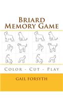 Briard Memory Game: Color - Cut - Play