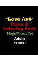 Love Art Copy & Coloring Book