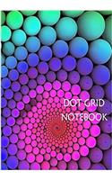 Dot Grid Notebook Colour: 110 Dot Grid Pages