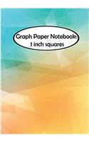 Graph Paper Notebook - 1 Inch Squares - Trees: Graph Paper, 1 Inch Squares