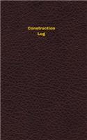 Construction Log