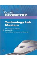 Saxon Geometry: Technology Lab Masters