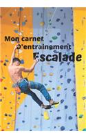 Mon carnet d'entrainement Escalade