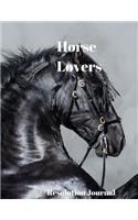 Horse Lovers Resolution Journal