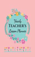 Yearly Teacher's Lesson Planner