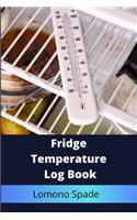 Fridge Temperature Log Book