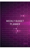 Weekly Budget Planner: Undated, Original Business Style, Organize Notes, Ideas, Follow Up, Project Management, 6" x 9" - 110 Pages - Durable Soft Cover