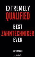 Notizbuch für Zahntechniker: Originelle Geschenk-Idee [120 Seiten gepunktet Punkte-Raster blanko Papier]