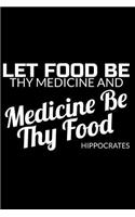 Let Food Be Thy Medicine and Medicine Be Thy Food Hippocrates