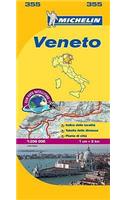 Veneto - Michelin Local Map 355: Map