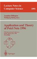 Application and Theory of Petri Nets 1996: 17th International Conference, Osaka, Japan, June 24-28, 1996. Proceedings