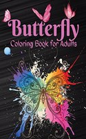 Butterfly Coloring Book for Adults