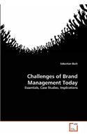 Challenges of Brand Management Today