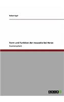 Form und Funktion der recusatio bei Horaz
