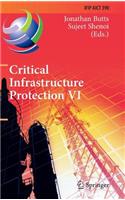 Critical Infrastructure Protection VI