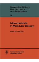 Micromethods in Molecular Biology