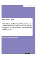 Effects of Monetary Policy in the US. The Vector Error Correction Model (VECM) compared to the Structural Autoregressive Model (SVAR)
