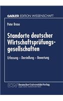 Standorte Deutscher Wirtschaftsprüfungsgesellschaften