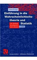 Einführung in die Wahrscheinlichkeitstheorie und Statistik: (vieweg studium; Aufbaukurs Mathematik)