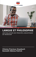 Langue Et Philosophie