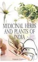 Medicinal Herbs and Plants of India