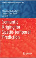 Semantic Kriging for Spatio-Temporal Prediction