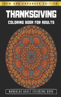 ThanksGiving Coloring Book For Adults - Mandalas Adult Coloring Book