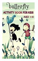 butterfly activity book for kids ages 4-8