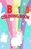 ABC 123 Coloring Book