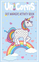 Dot Markers Activity Book Unicorns