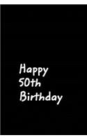 Happy 50th Birthday