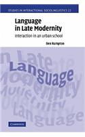 Language in Late Modernity