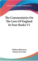The Commentaries On The Laws Of England In Four Books V1