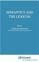 Semantics and the Lexicon