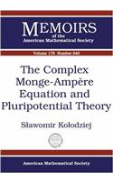 Complex Monge-Ampere Equation and Pluripotential Theory
