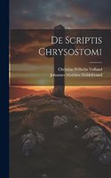 De Scriptis Chrysostomi
