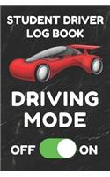 Student Driver Log Book