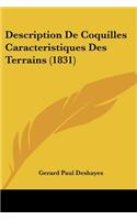 Description De Coquilles Caracteristiques Des Terrains (1831)