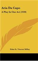 Aria Da Capo: A Play in One Act (1920)