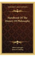 Handbook Of The History Of Philosophy
