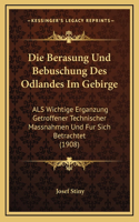 Die Berasung Und Bebuschung Des Odlandes Im Gebirge