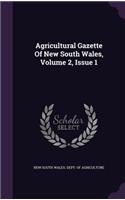 Agricultural Gazette of New South Wales, Volume 2, Issue 1