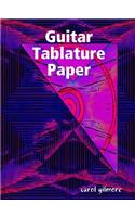Guitar Tablature Paper